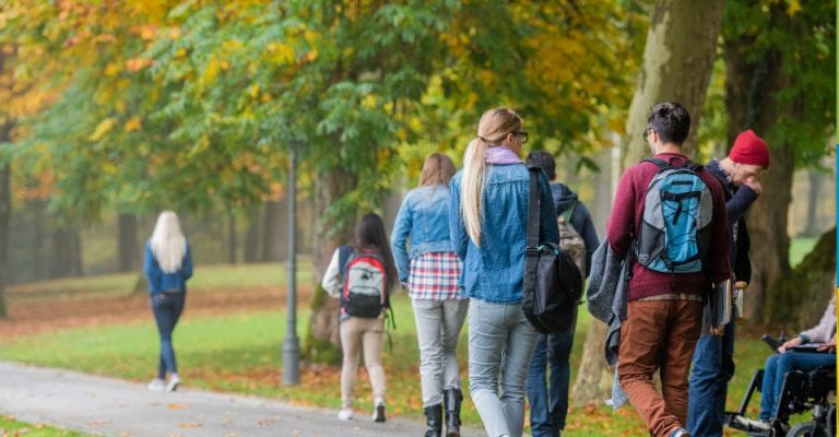 A collection of university students illustrates the complexity of alumni engagement.